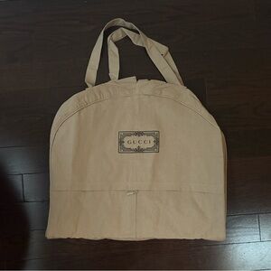 Gucci Beige Travel Bag x2